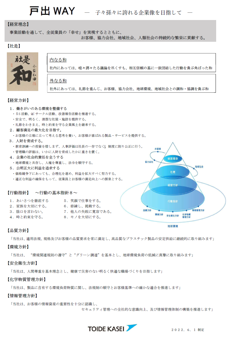 会社方針